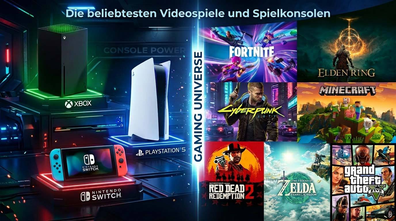 Juegos en Alemania: Fortnite lidera, PS5 en primer lugar ajustado