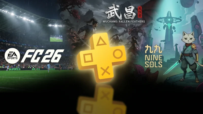 PS Plus Mayo 2026: EA FC 26 y dos juegos del estilo Souls