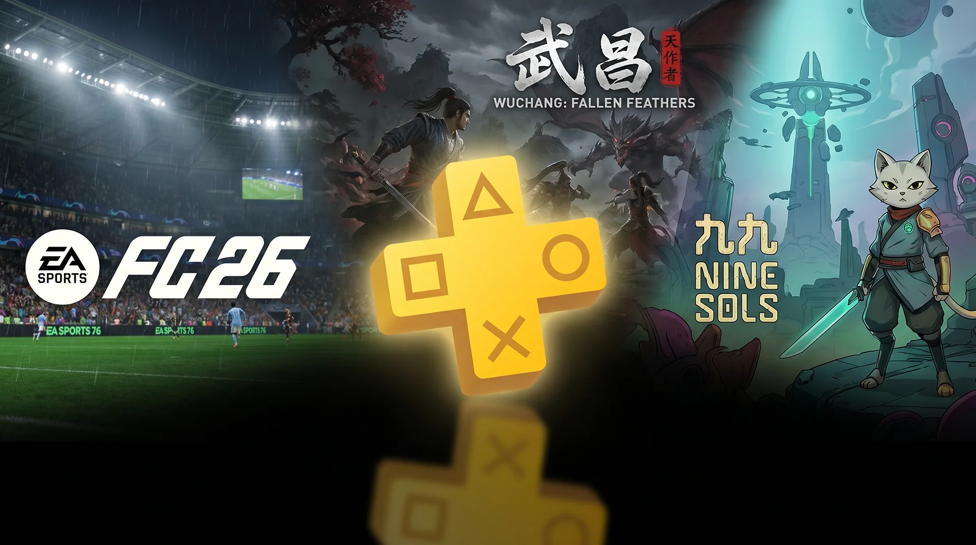 PS Plus Mayo 2026: EA FC 26 y dos juegos del estilo Souls