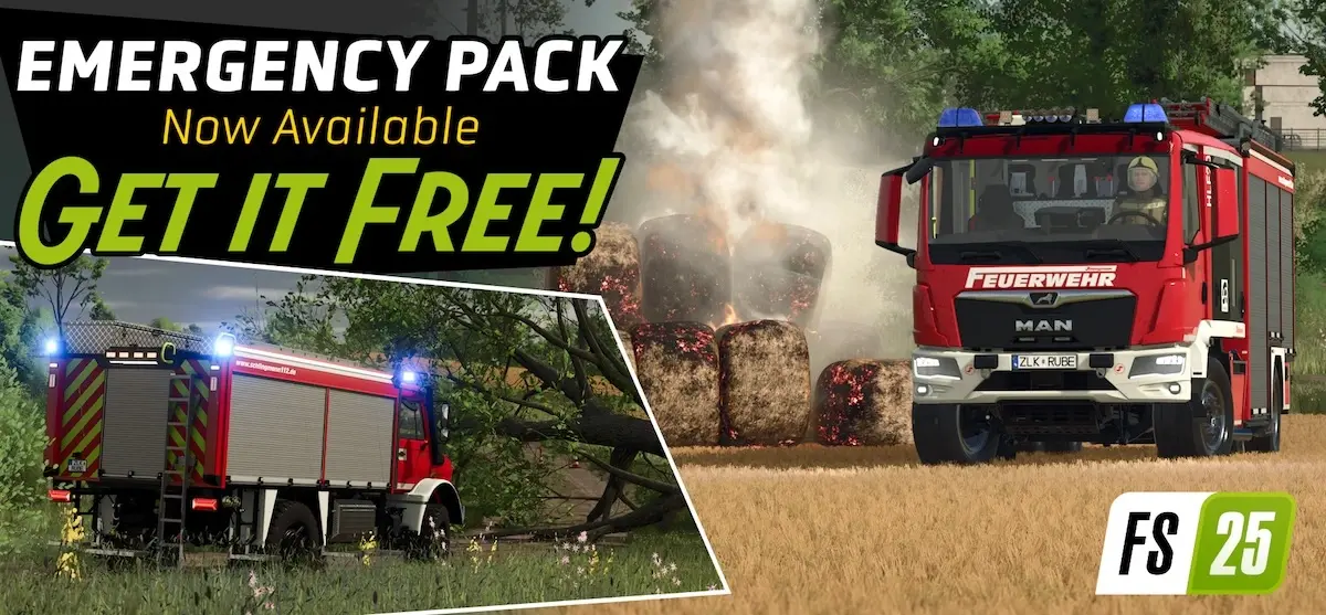 FS 25: Paquete de Emergencia disponible sin costo