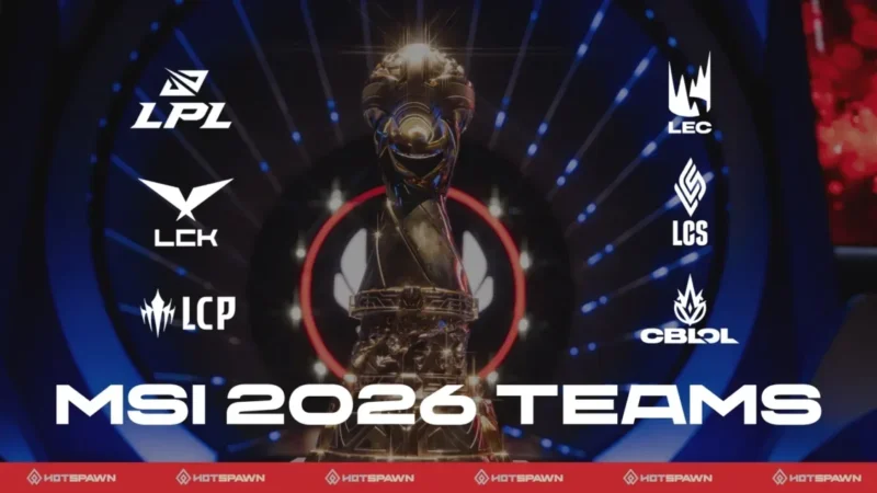 Equipos MSI 2026: El primer equipo confirmado