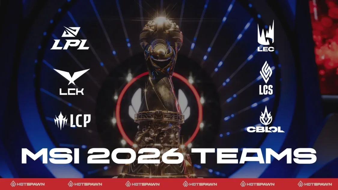Equipos MSI 2026: El primer equipo confirmado