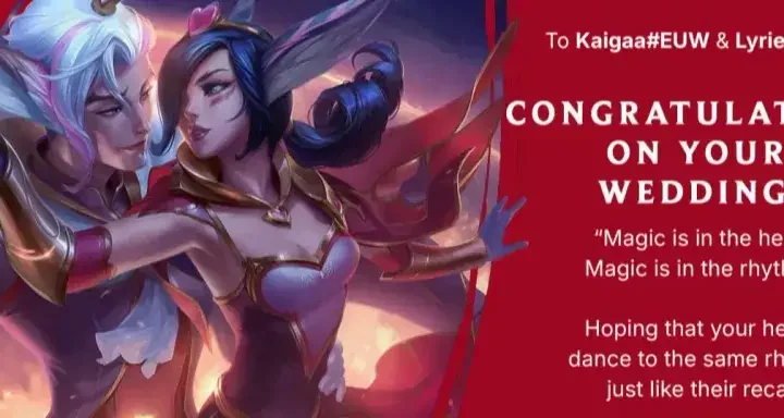Riot Games sorprende a una pareja con un regalo especial, que se conoció hace doce años gracias a League of Legends.