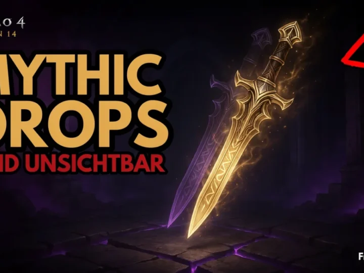 Temporada 14 de Diablo 4: Las caídas míticas son invisibles – y así puedes solucionarlo de inmediato