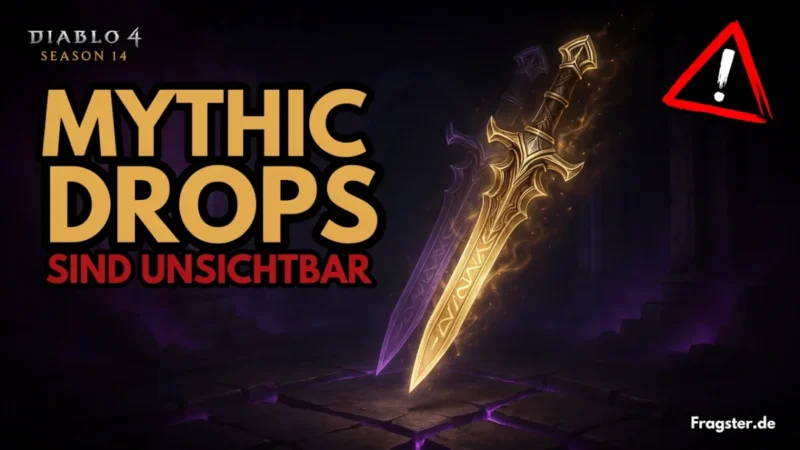 Temporada 14 de Diablo 4: Las caídas míticas son invisibles – y así puedes solucionarlo de inmediato