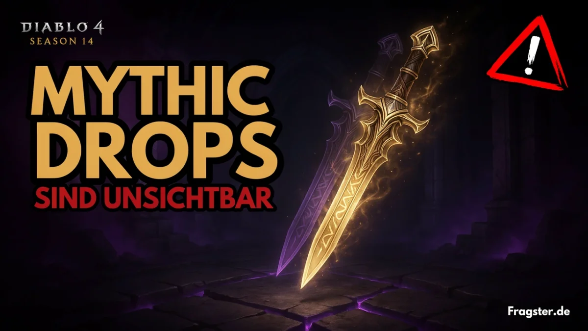 Temporada 14 de Diablo 4: Las caídas míticas son invisibles – y así puedes solucionarlo de inmediato