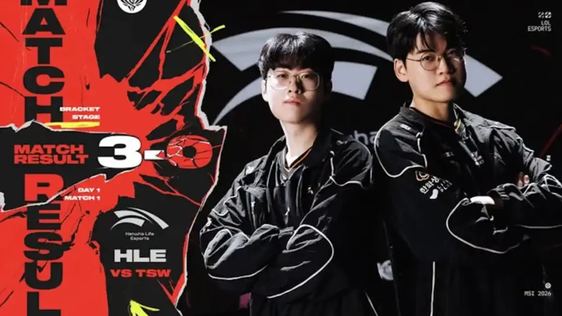 MSI 2026: HLE se enfrenta a Team Secret Whales en la fase de eliminación