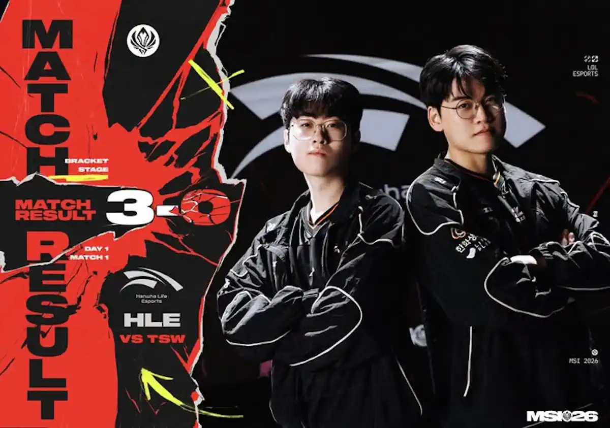 MSI 2026: HLE se enfrenta a Team Secret Whales en la fase de eliminación