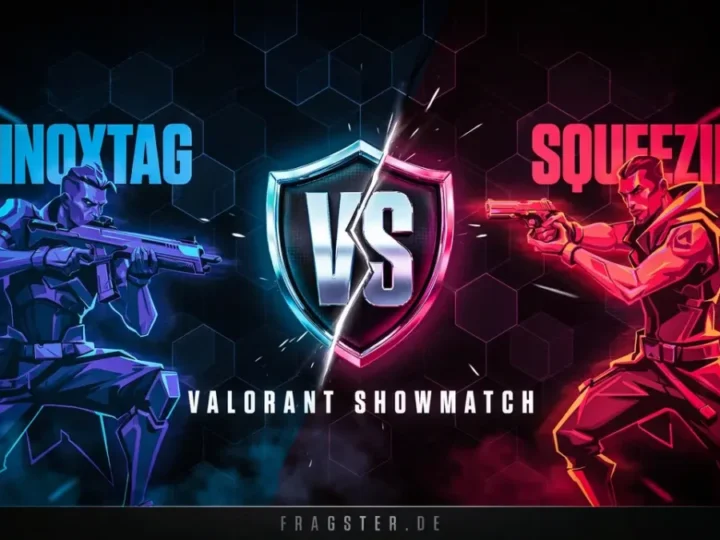 Inoxtag contra Squeezie: El emocionante showmatch de Valorant que mantuvo a Francia en vilo.