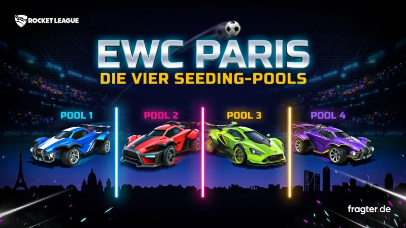 Rocket League en la EWC: Los cuatro grupos de clasificación para París