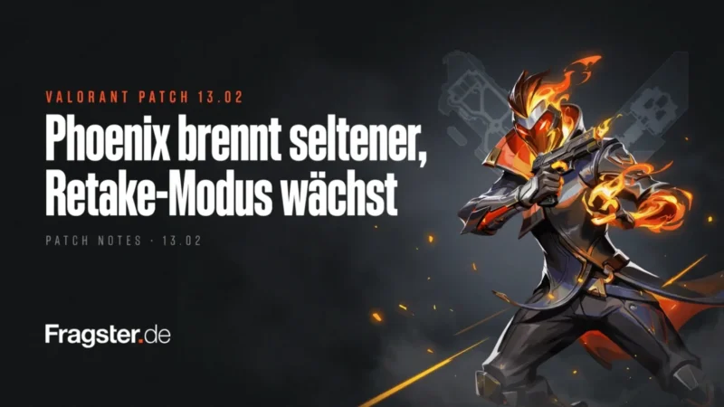 Parche 13.02 de Valorant: Phoenix arde menos, el modo Retake se expande
