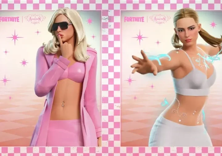Addison Rae llega a Fortnite con dos trajes y once nuevos contenidos.