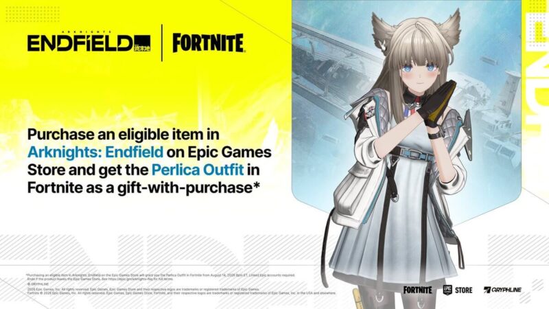 Fortnite x Arknights: Endfield – Perlica llega esta noche a la tienda de artículos