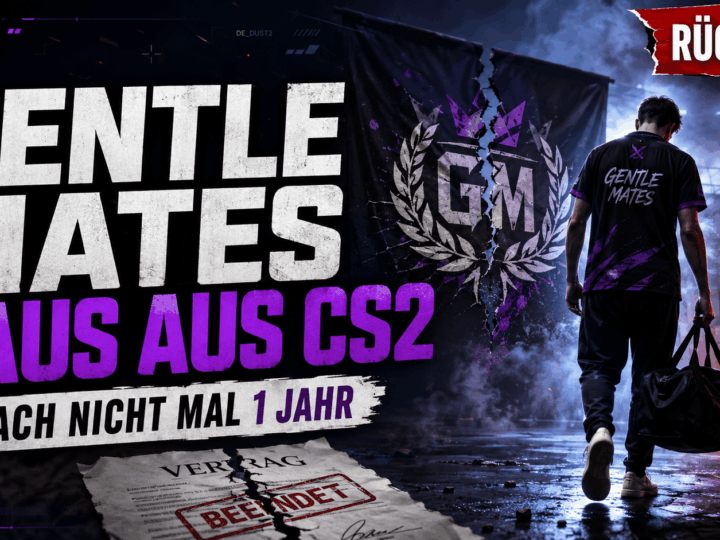 Gentle Mates se retira de Counter-Strike — tras menos de un año