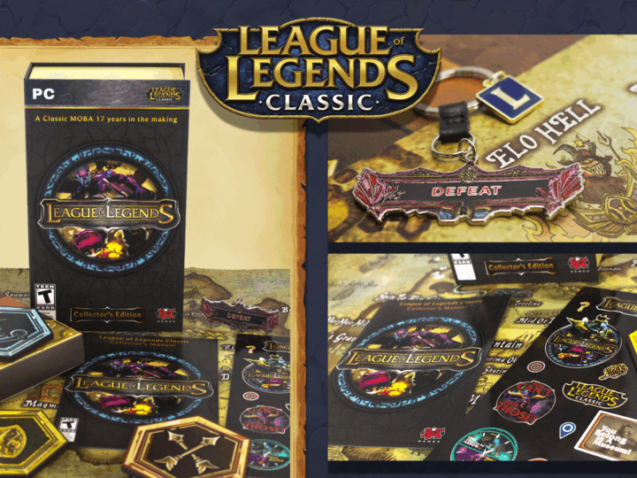 Caja Coleccionista Clásica de League of Legends: Riot ofrece nostalgia por 89,99 dólares.