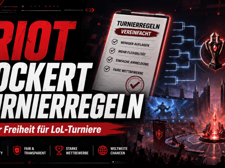 Riot reformula las reglas de los torneos de League of Legends de manera significativa.