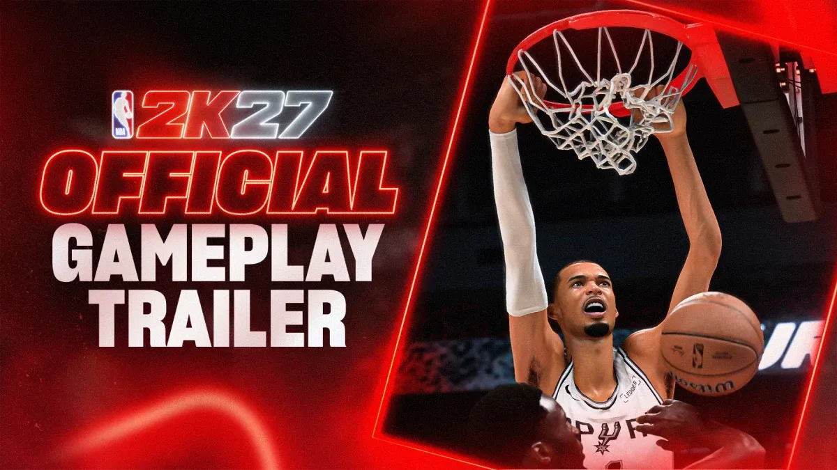 NBA 2K27: aquí está el primer tráiler oficial de jugabilidad