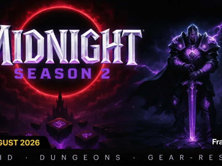 La Temporada 2 de WoW Midnight comienza el 18 de agosto: Incursiones, mazmorras y reinicio de equipamiento